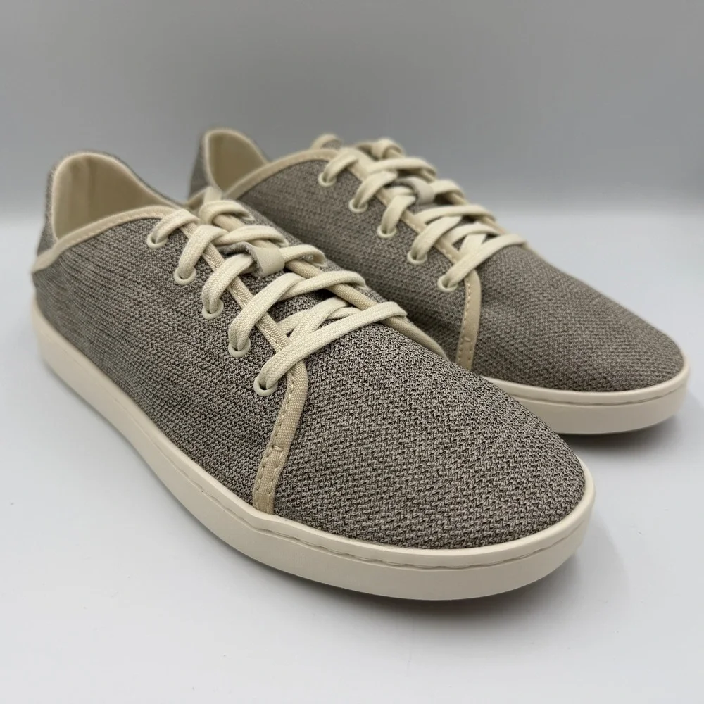 Olukai Pehuea Li Sneakers Womens 9 Mesh Drop-In Heel 20379-29WS **NEW**